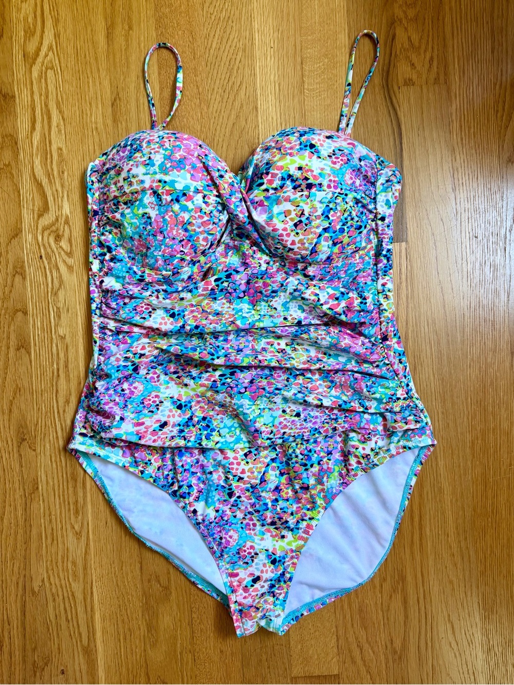 Kenneth Cole One Piece Bathing Suit Size XL